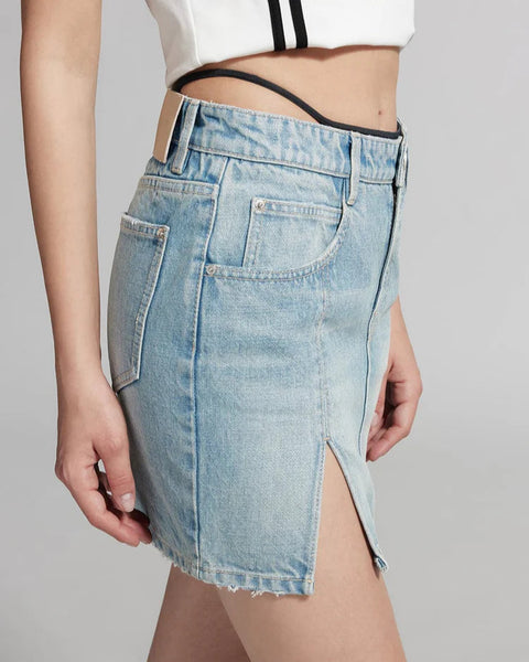 201724  Miss Sixty mini jupe jean