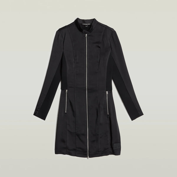 252624 G-Star robe ajustée satinée noir