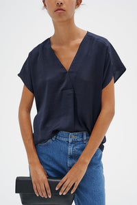 653514 Inwear haut satiné