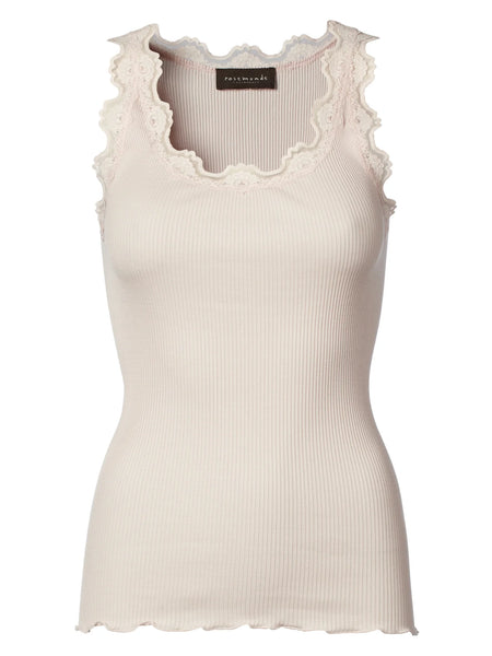 004 Rosemunde camisole courte dentelle dans le haut