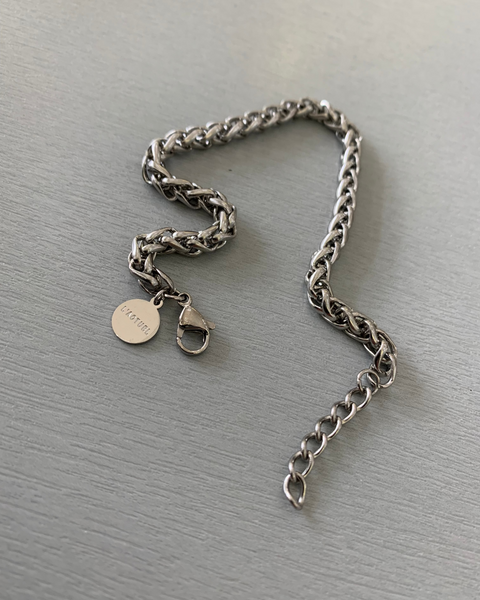 649314 L’ACTUEL bracelet maille tressée