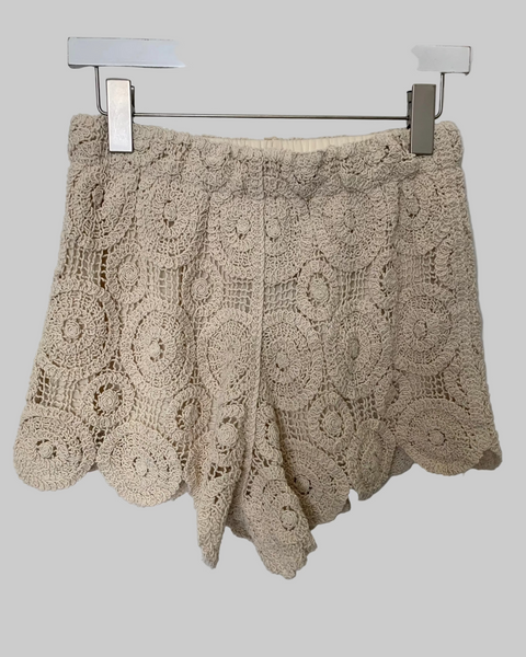 346516 Apricot short cercles crochet