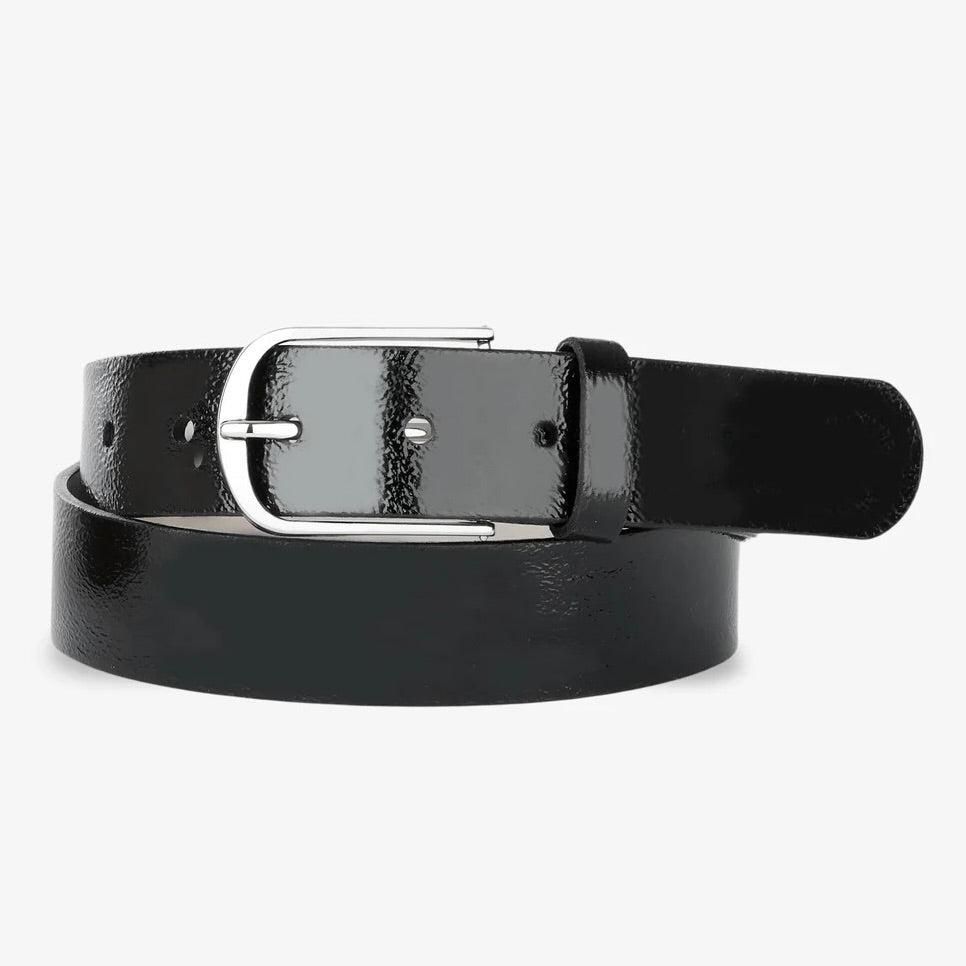 325615 BRAVE ceinture cuir Brayan black patent