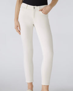 274315 Oui jean jegging crème Baxtor