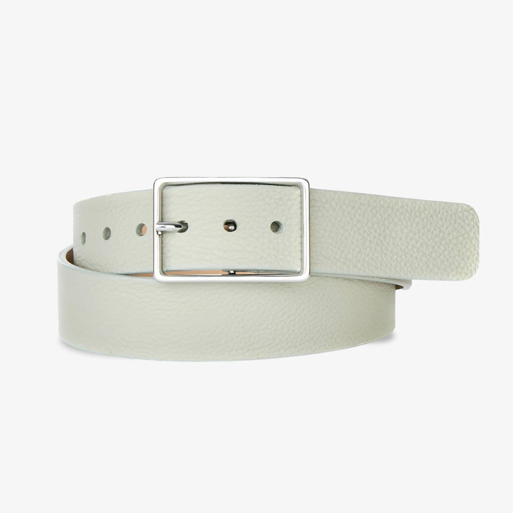 324815 BRAVE ceinture cuir Caloe Pebbled Marble