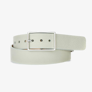324815 BRAVE ceinture cuir Caloe Pebbled Marble