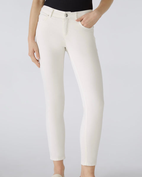 274315 Oui jean jegging crème Baxtor