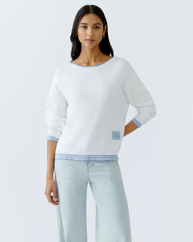 322415 Oui tricot blanc LEEZA