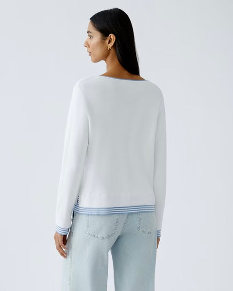 322415 Oui tricot blanc LEEZA