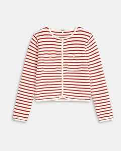 280915 Suncoo cardigan rayé