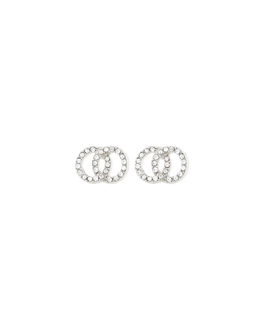 350825 PILGRIM Boucle d’oreilles JOLINA anneaux croisés