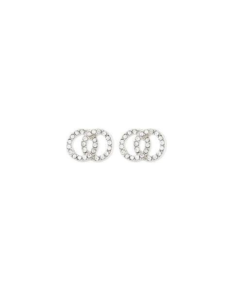350825 PILGRIM Boucle d’oreilles JOLINA anneaux croisés