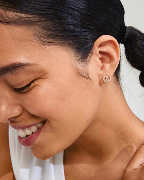 350825 PILGRIM Boucle d’oreilles JOLINA anneaux croisés