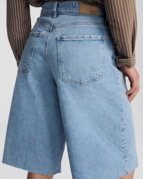 321315 Mavi jeans bermuda Akira Light Blue 90's