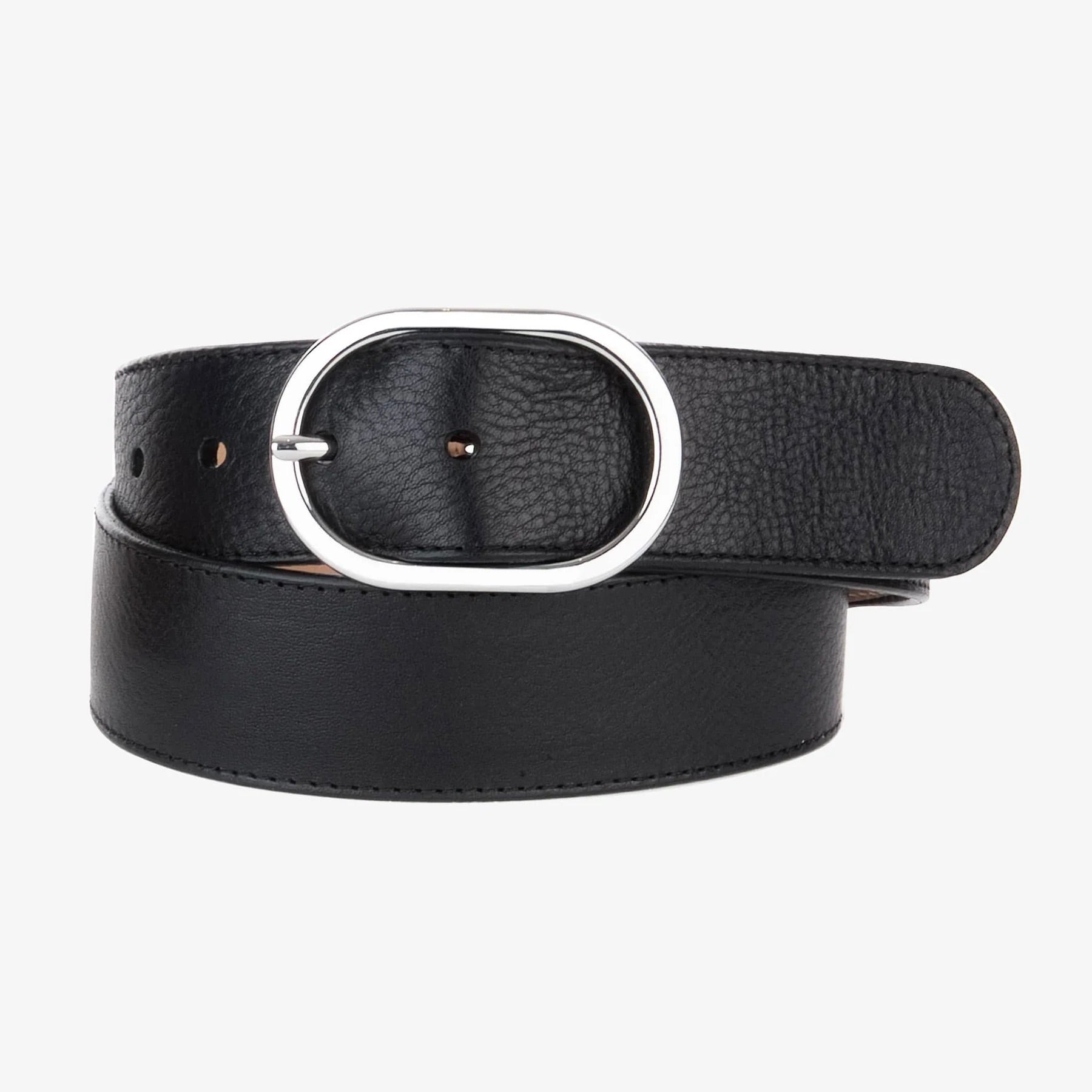 325315 BRAVE ceinture cuir Medora noir
