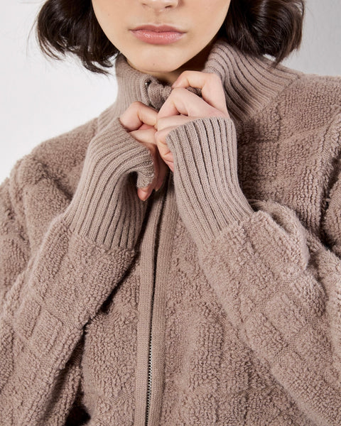 396825 Apricot cardigan zippé