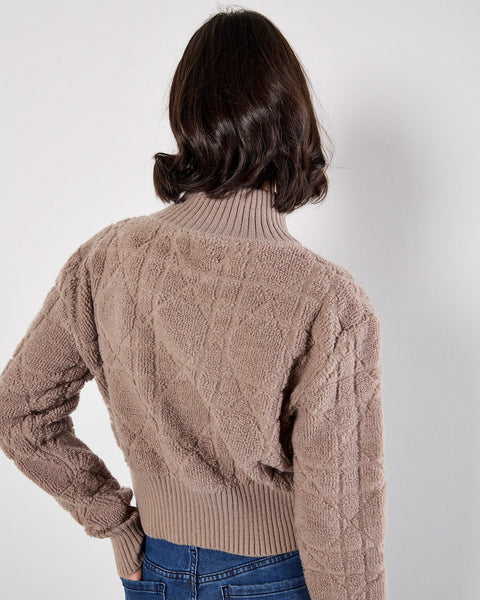 396825 Apricot cardigan zippé