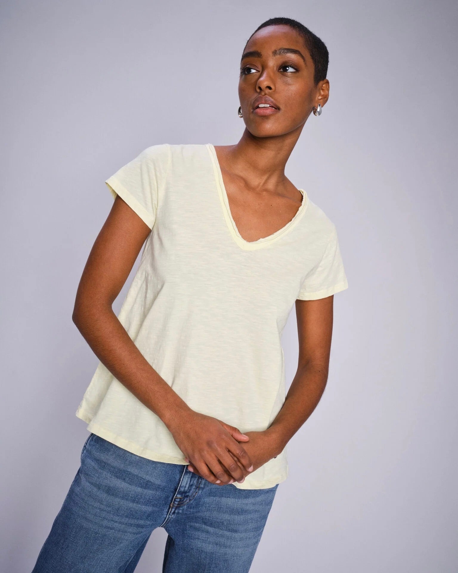 277015 Mos Mosh t-shirt évasé Tulli