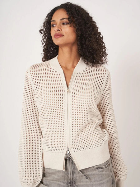 281515 Repeat Veste filet