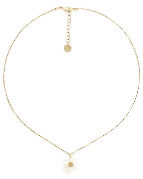 324515 FRANCK HERVAL Collier avec marguerite pendentif