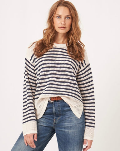 281615 Repeat Chandail rayé/filet