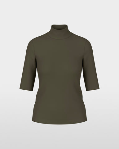 346325 Marc Cain t-shirt col cheminée
