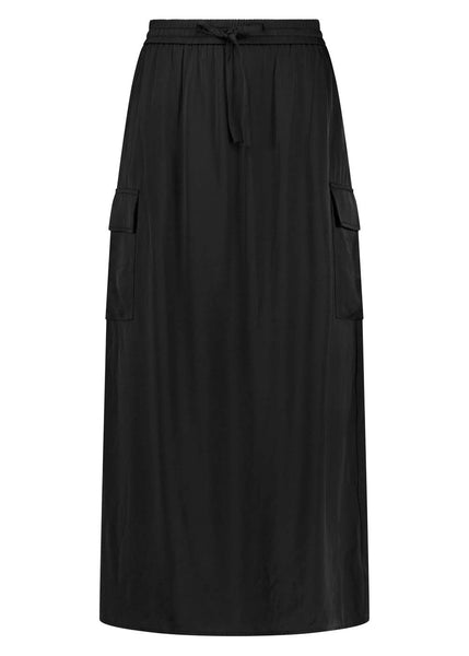 285715 Tramontana jupe longue satin cargo