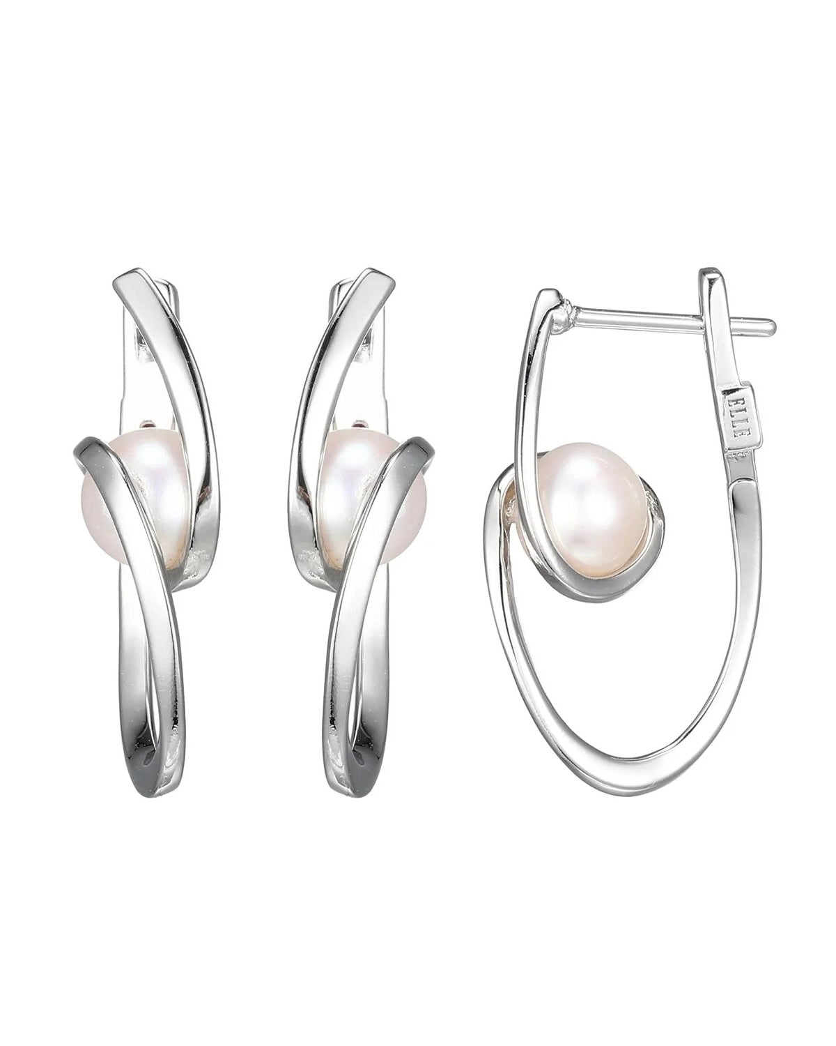 375325 ELLE boucle d’oreille Luna torsade