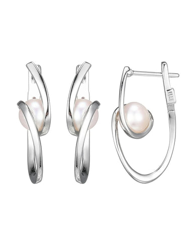 375325 ELLE boucle d’oreille Luna torsade