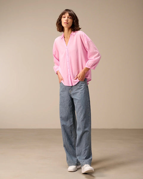 348416 Blouse rose coton bio