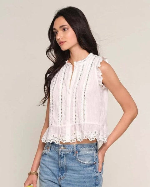 344016 Blouse Dia avec broderie