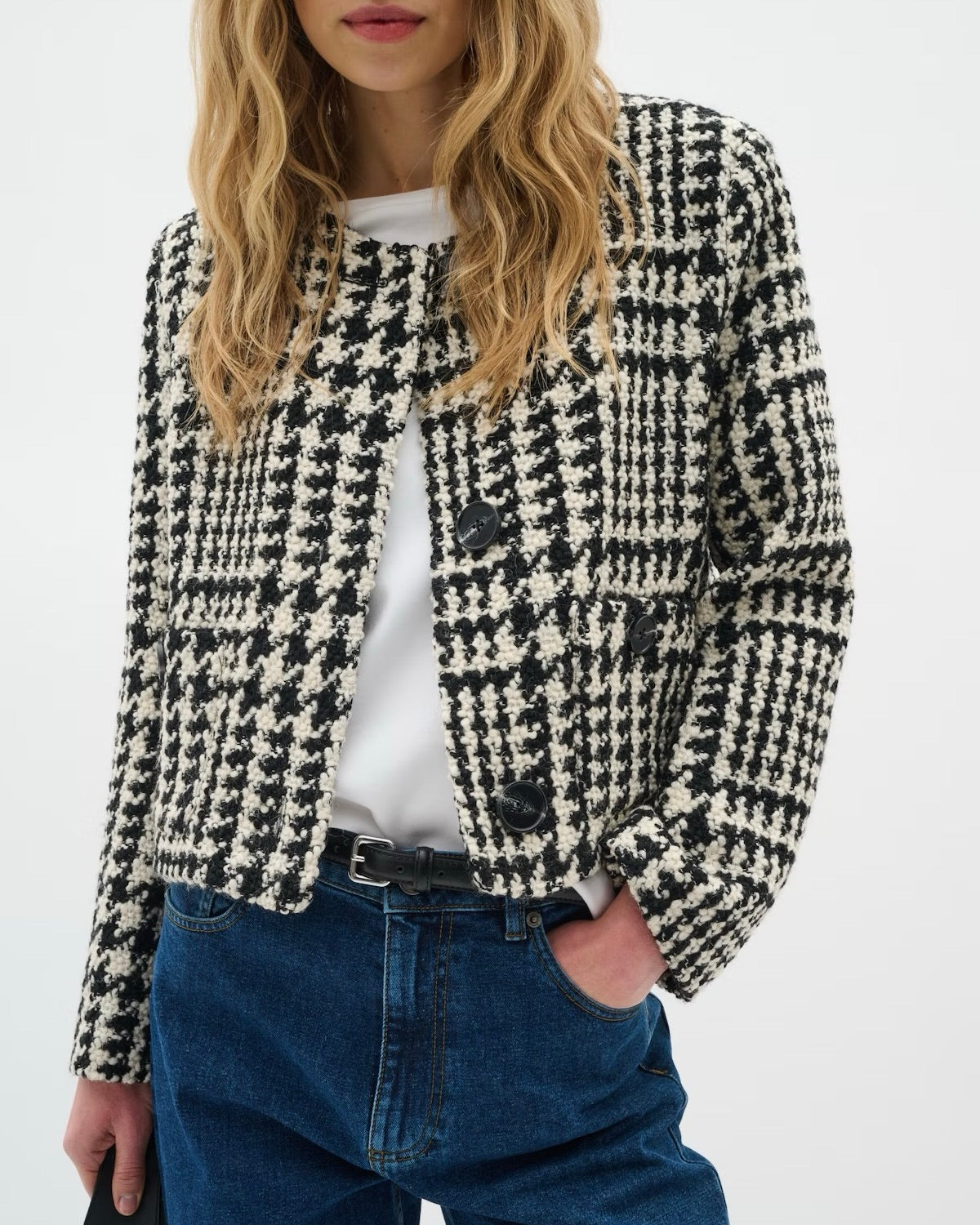 349225 Inwear veston tweed Bryal