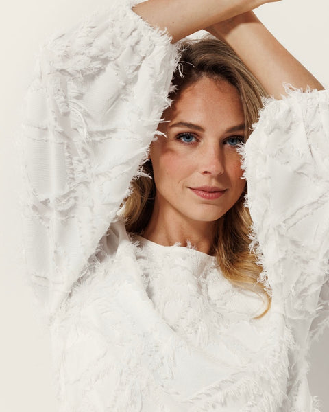 302215 TRAMONTANA haut Fancy Woven Top