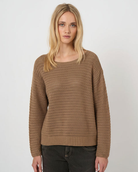 351116 Chandail ajouré lurex