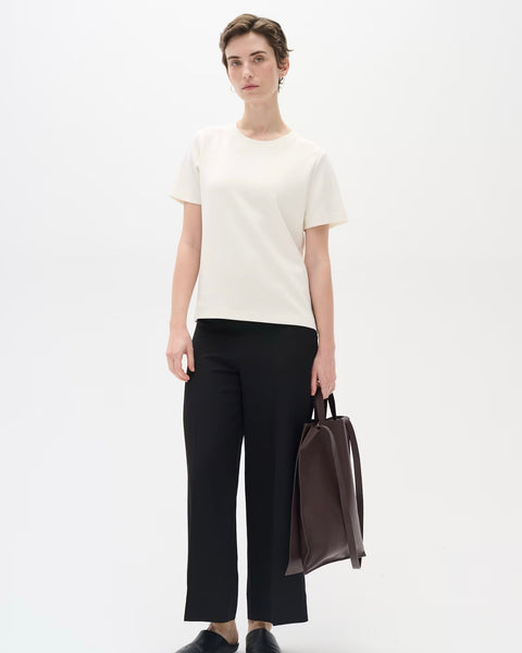 357525 Inwear pantalon Zhen noir jambes évasées