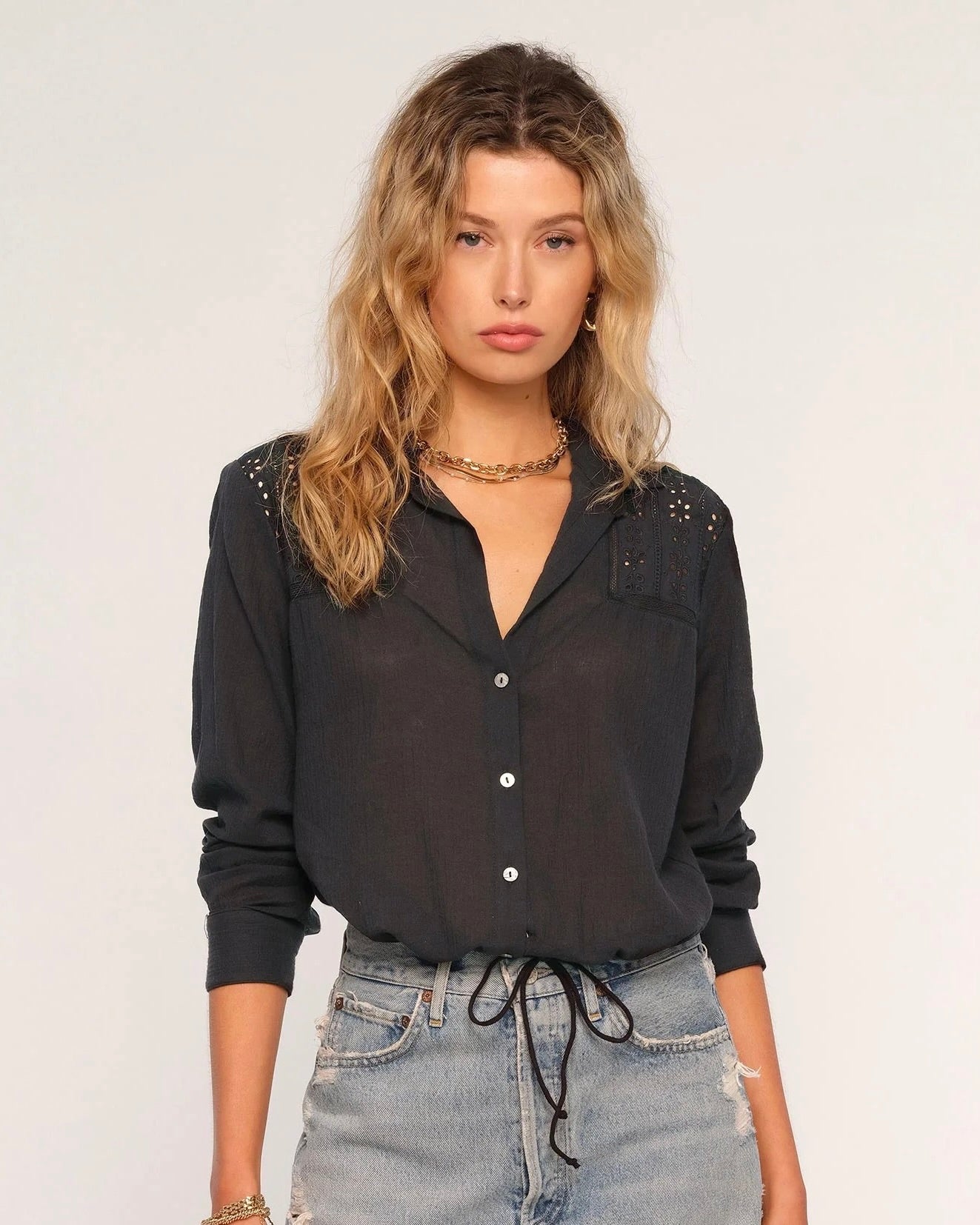 271415 Heartloom blouse crop