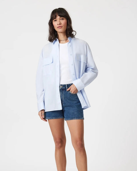 343416 MAVI  Heidi short taille haute bleu moyen