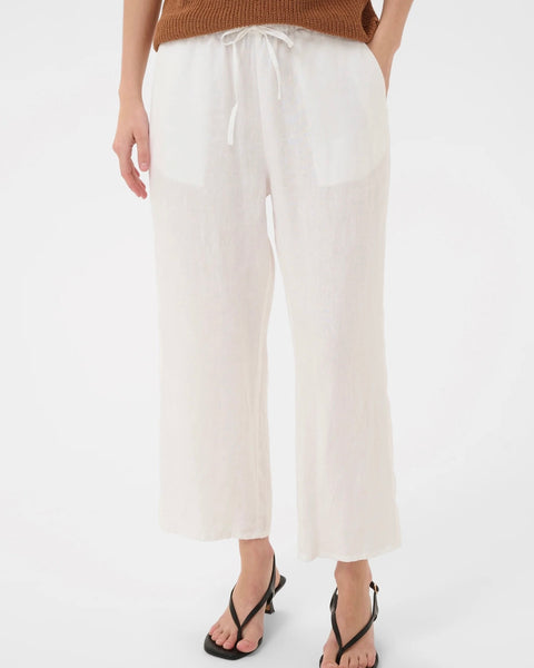 383216 Part Two pantalon Berita en lin