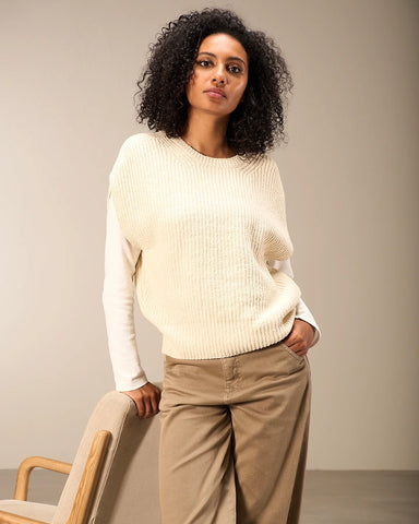 352625 Nile débardeur tricot ample
