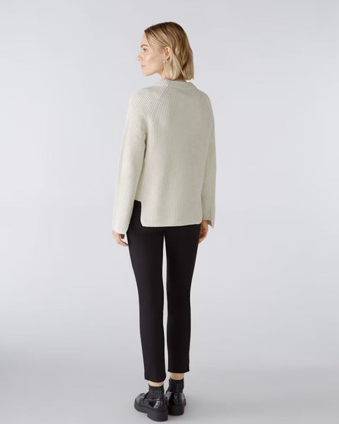 320615 OUI tricot ivoire Rubi asymétrique
