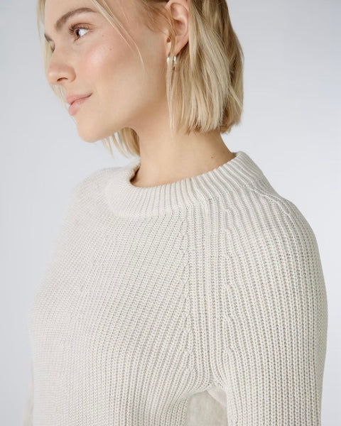 320615 OUI tricot ivoire Rubi asymétrique