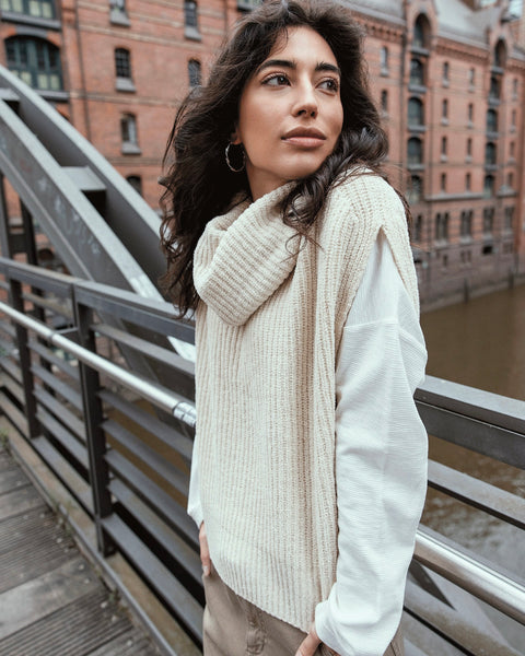 352625 Nile débardeur tricot ample
