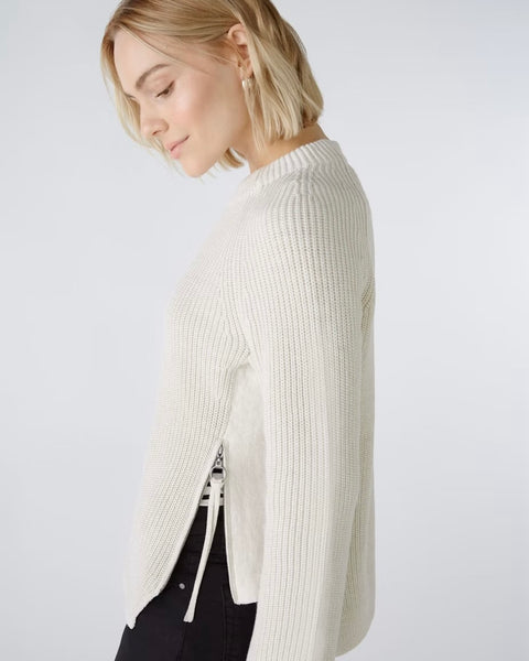 320615 OUI tricot ivoire Rubi asymétrique