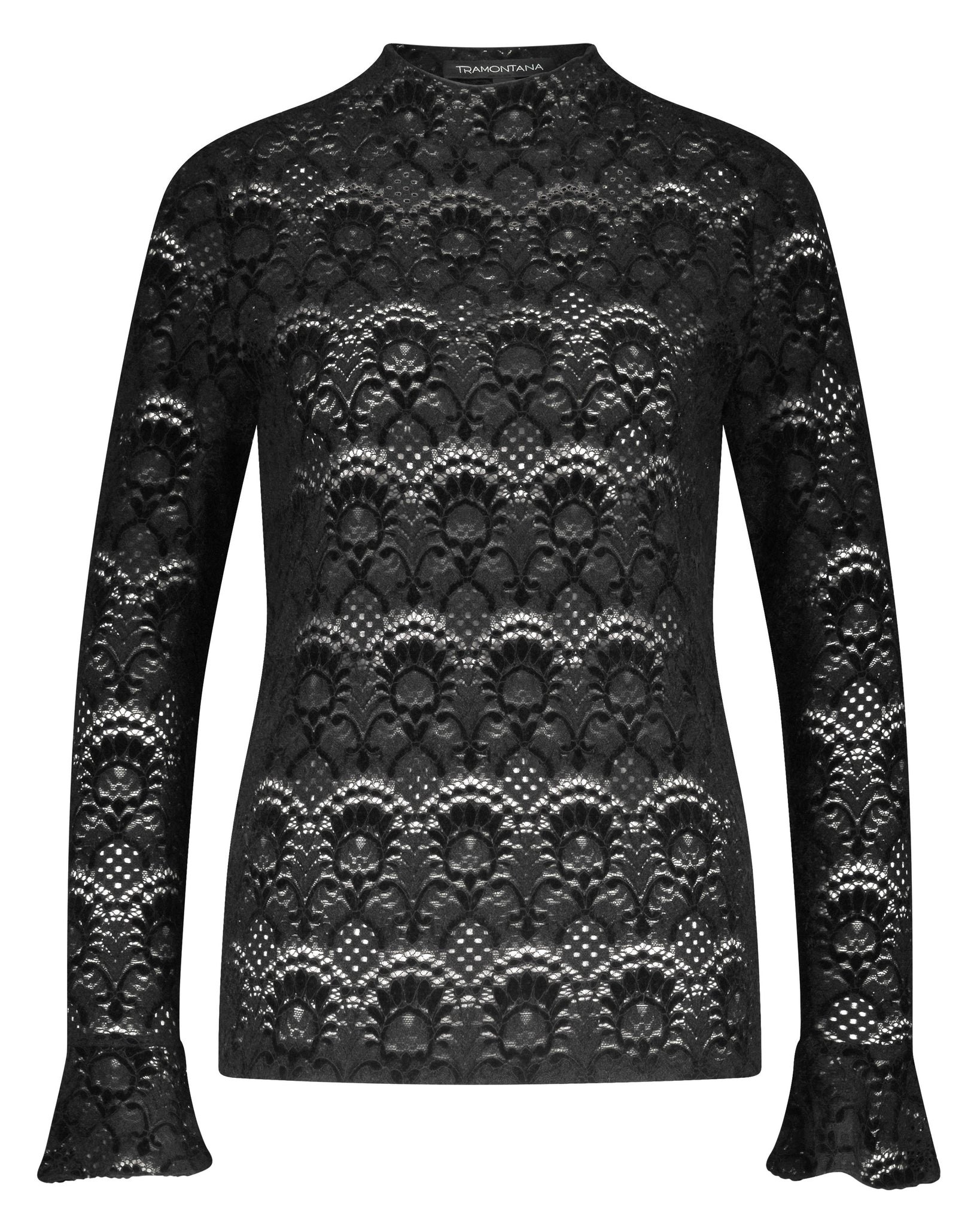 380825 Tramontana col montant dentelle veloutée