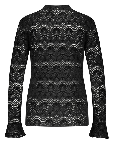 380825 Tramontana col montant dentelle veloutée