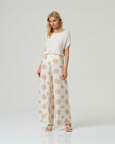 355616 Pantalon palazzo