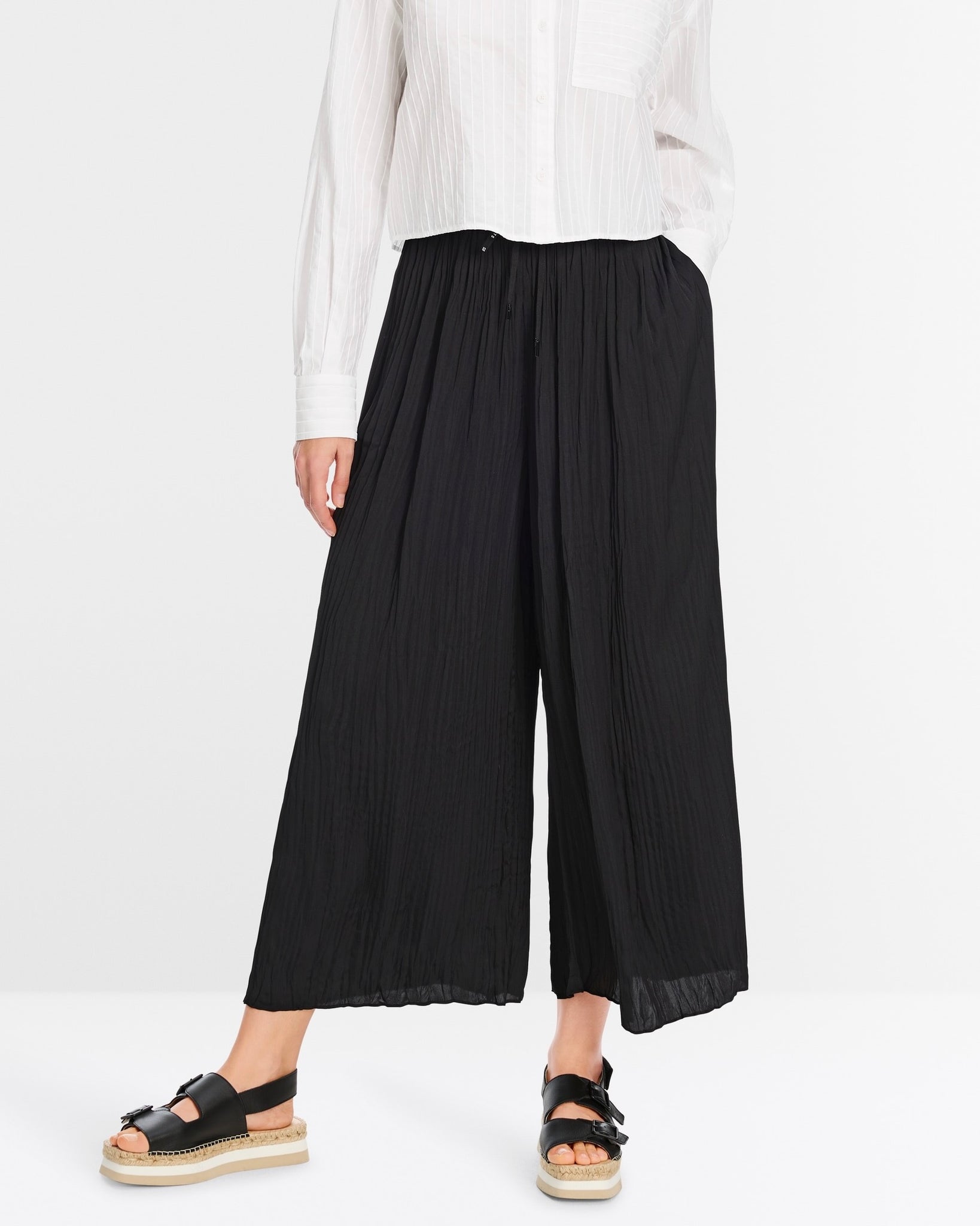 322115 Marccain pantalon palazzo WOLIN