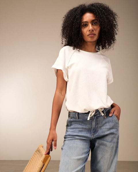 352225 Nile t-shirt ruban à taille