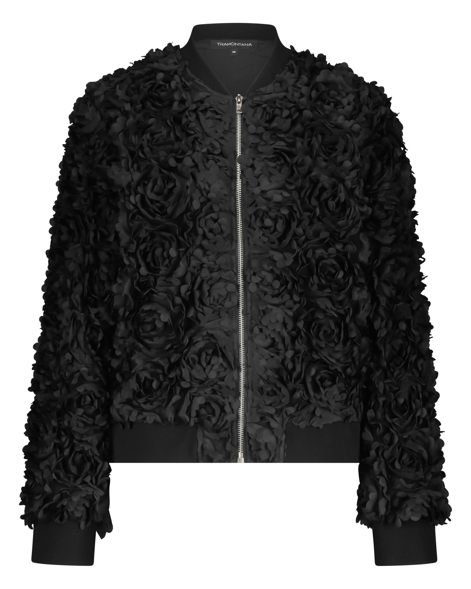 380725 Tramontana veste bomber fleurs 3D