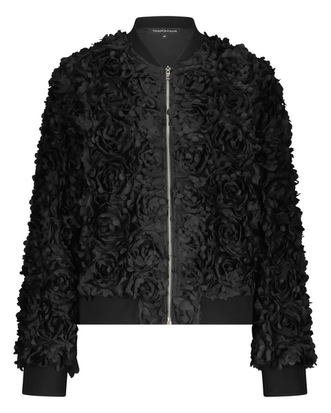 380725 Tramontana veste bomber fleurs 3D